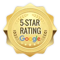 5 Star Rating Google Badge