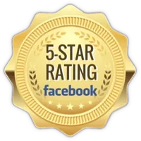 5 Star Rating Facebook Badge